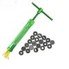 Sugar Paste Extruder with 20 Tips Sugar Craft Fondant Cake Decorating Tool Paste Extruder Clay