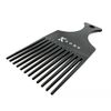 Kobe Afro Comb - Black Plastic Afro Pick with 12 Teeth