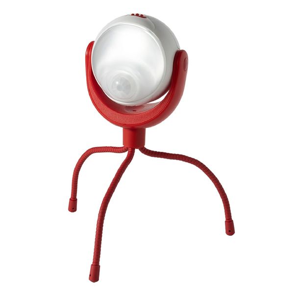 Musashi ASL-096 Lantern Anywhere with Sensor, Easy Installation, Red