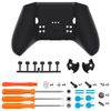 eXtremeRate Replacement Bottom Shell Case for Xbox Elite Series 2 Controller, Custom Black Back Housing Shell Cover for Xbox Elite Series 2 Core Wireless Controller Model 1797 - WITHOUT Controller