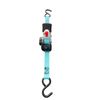 Retractable Ratchet Tie down Straps 4PK 1,500Lb Break Strength 500Lb Work Load