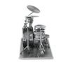 Fascinations Metal Earth Drum Set 3D Metal Model Kit