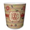 YouCustomizeIt Personalized Chevron & Fall Flowers Plastic Tumbler 6oz