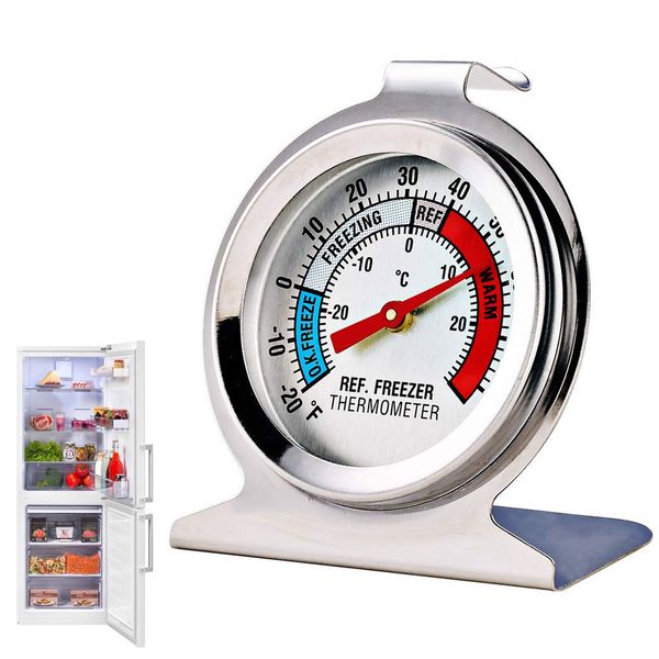 Refrigerator Freezer Thermometer Large Mechanical Dial Fridge Temperature Gauge