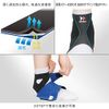 ZAMST FA-1 Ankle Support, Compatible with Both Left & Right Feet, For Basketball & Volleyball, Black