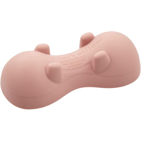 Global Arrow Koora R04-1053 Bath Pillow, PINK, Size: Approx. W 6.3 x D 1.8 x H 2.8 inches (16 x 4.7 x 7.2 cm)