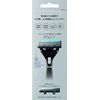 Schick Quattro 5 Titanium Holder with Blade + 1 Replacement Blade 5 Blade Razor Shaving German Replacement Blade