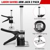 Labor Saving Arm Tool Jack 2 Pack, Hand Lifting Tool Jack, 0-170mm Height Adjustment, Multi-Function Lifting Device for Installing Cabinets, Flooring, Bed, Windows, Wall Tile