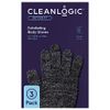 Cleanlogic Detoxify Charcoal Infused Exfoliating Glove, Stretchy Bath & Shower Gloves, Reusable Exfoliator Tool for Smooth & Softer Skin, 3 Pairs, 6 Count Value Pack