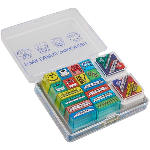 Risseisha Bullet Train Stamp Set Track Version 2