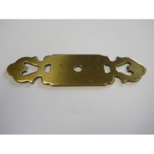 3 1/4" BACKPLATE FOR KNOB BELWITH BRASS 289-LP KITCHEN CABINET DOOR/DRAWER