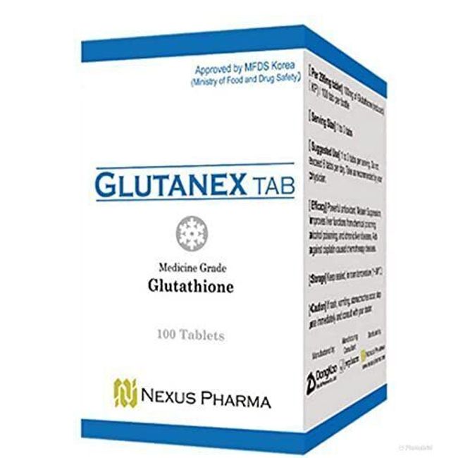 Glutanex Tab Glutathione by Nexus Pharma made in Korea