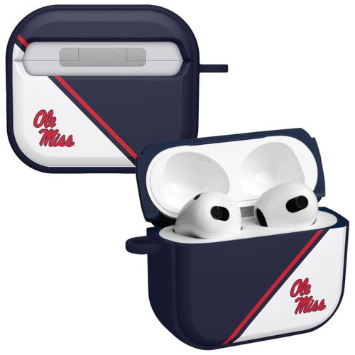 Affinity Bands Mississippi Ole Miss Rebels Champion Series HDX Case Cover Compatible with Apple AirPods Generation 3