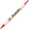 Zig Brushable Colour Graduation Twin Brush Tip Marker Pen 020 Pure Red