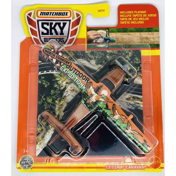 Matchbox - Sky Busters 2022 - Cessna Caravan - 8/33 - Includes playmat