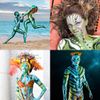 TAG Face and Body Paint - 1 Stroke Split Cake 30g - Summer Nights