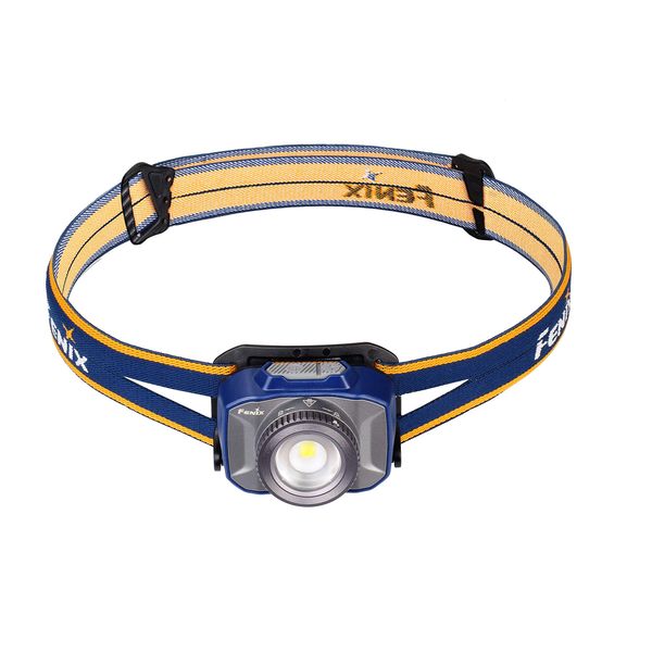 FENIX Unisex HL40R Rechargeable Headlamp, Blue