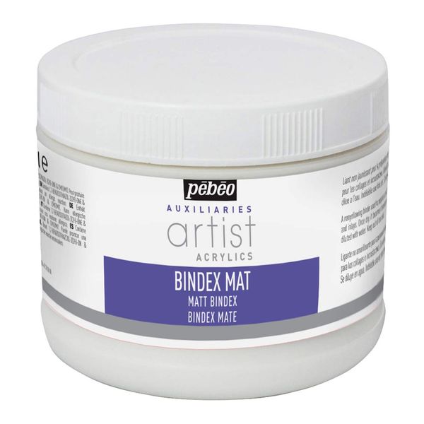 Pebeo 523700 500 ml Matt Bindex, Transparent