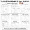 KOMPASS® Values | A5 Planner Inserts | 11 Sheets for Identifying & Clarifying Personal Core Values - A5 Size (14.5 cm x 21 cm) - Perfect for Goal Setting & Decision Making