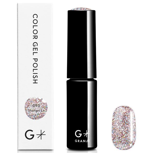 Gel Nail Color (093 Shangri La) | Color Gel Single Item, Solid Color, Pink, Glitter Self Gel Nail