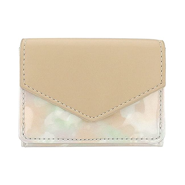 FLOWERING Wallet Aceti Pattern GWT0019-BE (Beige)