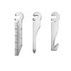 Roxon FT09 Build Your Own Multitool Accessory for Flex (3-Piece Set Including Rope Cutter & File + Ruler + Slotted Screwdriver & Phillips Screwdriver) Interchangeable Tools