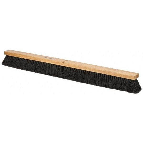 PRO SOURCE 36" Wide Polypropylene Bristle Push Broom Head (Handle Not Incl)