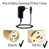 for BabylissPRO Barberology Cordless Clippers Trimmers Charger, Kaynway Professional Replacement 4V Clipper Charger Cord for BabylissPRO Barberology FX Metal Collection Clippers &Outlining Trimmer