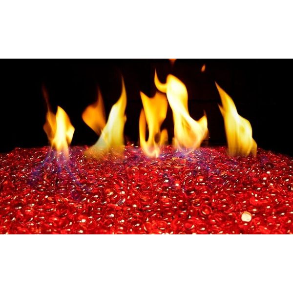 Real Fyre GLG-5-RY Ruby Gems 5 Pounds