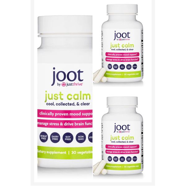 3 Month supply Just Calm Joot By Just Thirive. Brain Function mood support 01/26