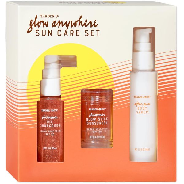 Trader Joe's Glow Anywhere Sun Care Kit
