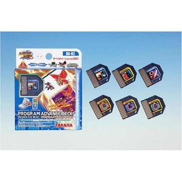 Rockman EXE Beast puroguramuadobansudekki Cyber Beasts Network