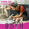ValueMax 233PC Home Tool Kit Pink Tool Set Cordless Drill Tool w/Basic Drill Set