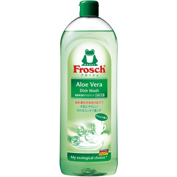 Frosch Aloe Vera Dish Detergent, Refill 33.8 fl oz (1,000 ml)