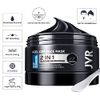 JVR Blackhead Remover Mask for Men, Bamboo Charcoal Peel Off Black Mask, Purifying & Deep Cleansing for All Skin Types 120g
