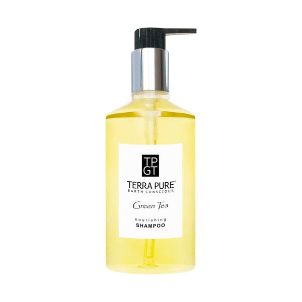 Terra Pure Shampoo, Retail Size Hotel Amenities, 10.14 oz. (Single)