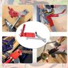 Sharpener 15°-45° (5005) Adjustable For Straight & Standard Lawn Mower Blade Red