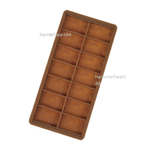 WILLY WONKA DIY Chocolate Factory Bar Casting Mold Mould 7.5'' x 3.5"