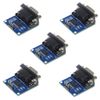 Hailege 5pcs RS232 to TTL Converter Module COM Serial Port Board MAX3232 MAX232CSE