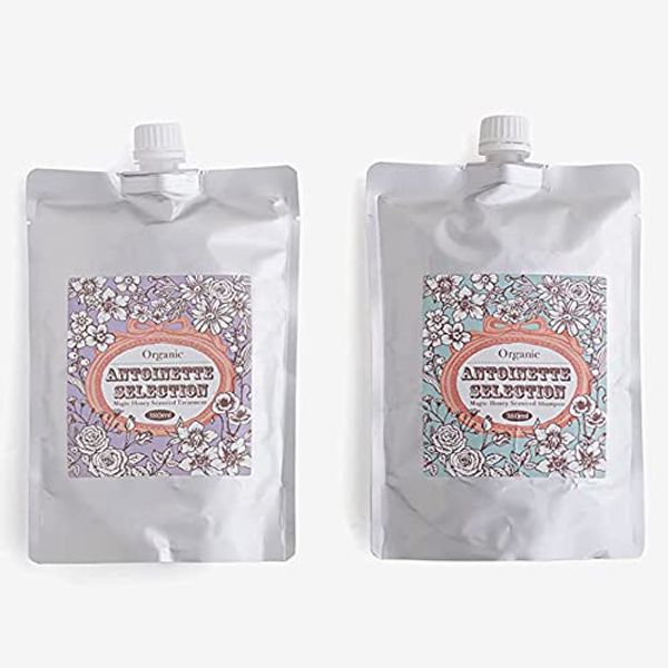 Antoinette Selection Moisture Repair Shampoo Treatment Refill Set 12.8 fl oz (380 ml) + 13.8 oz (380 g) Salon Quality