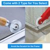 Window Screen Repair Kit Spline Roller and Installer Clips for Mesh Screens