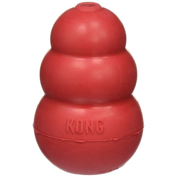 KONG Classic Medium Dog Toy Red Medium Pack of 2