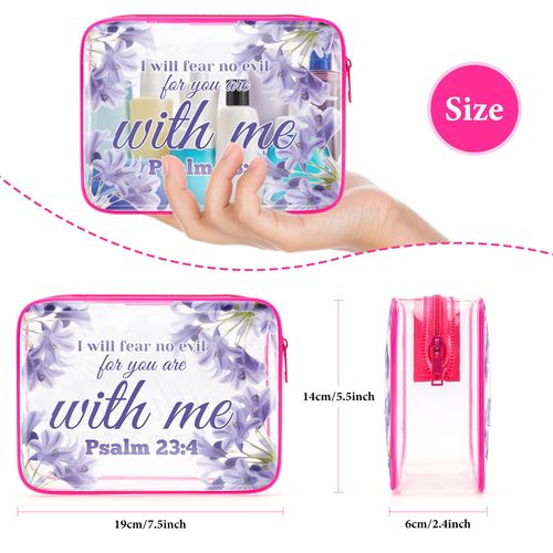 Religious Gift for Christian Makeup Bag Inspirational Gifts for Women Bible Verse Gift Encouragement Cosmetic Bag Gifts for Friends Sister Religious Gift Graduation Christmas Gifts Travel Pouch
