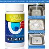 2pcs Pipe Dredge Bubble Bombs Toilet Quick Foaming Powerful Sink & Drain Cleaner