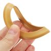 sourcing map Air Compressor Compression Piston Ring, Universal Air Compressor Replacement Part 63.6mm OD 48mm ID 1mm Thickness, Dark Yellow