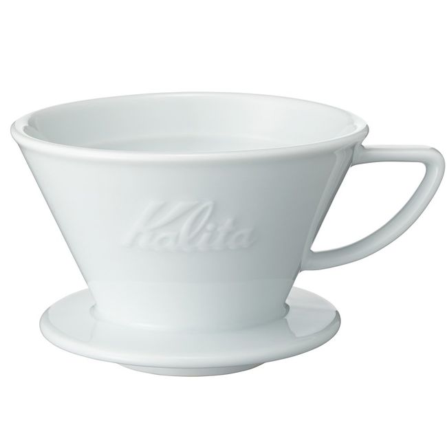 カリタ Kalita コーヒー ドリッパー ウェーブシリーズ 磁器製 波佐見焼 2~4人用 HASAMI & Kalita HA185 #02135