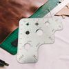 Folpus Leather Craft Drawing Ruler Rounded Corner Template Circle Stencil Tool