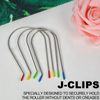 Hot Curler Clips Replacement Hot Roller Clips Rollers Securing Pins Fits 1.5 inch Hot Rollers Curlers