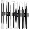 Pimple Popper  - Boxoyx 10 Pcs Blackhead Remover Comedone Extractor Kit
