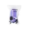 Honbay 2PCS Plastic Double Sided Nail Brush Nail Cleaning Scrubbing Brush
